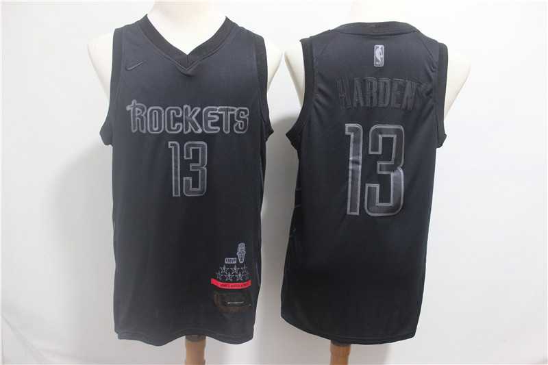 Rockets 13 James Harden Black Nike Swingman MVP Jersey,We sell and wholesale Rockets 13 James Harden Black Nike Swingman MVP Jersey on line form chian!